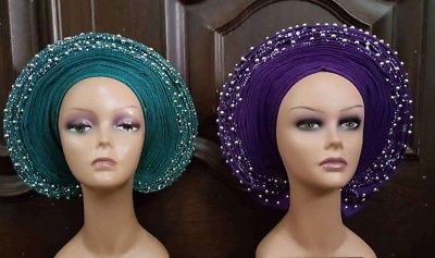 Aso Oke Auto-Gele